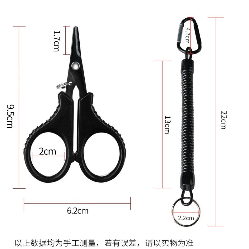 Titanium-Coated Braid Scissors