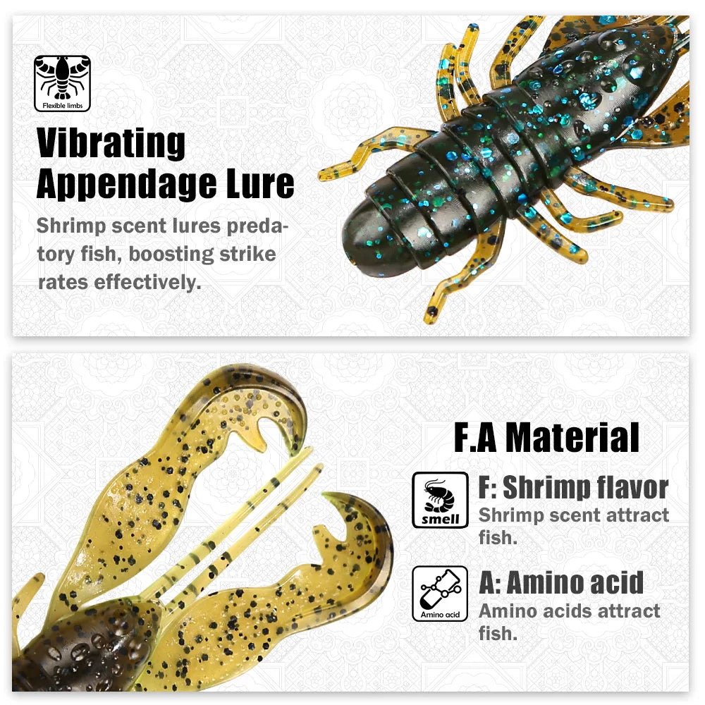 Scented Craw Soft Plastics