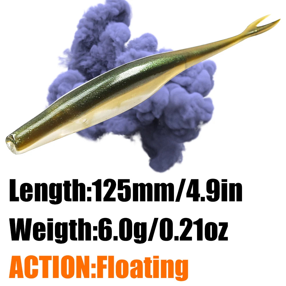 Floating Soft Jerkbait – 125mm