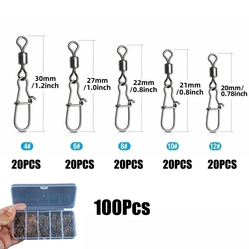 Duo-Lock Swivel Snaps