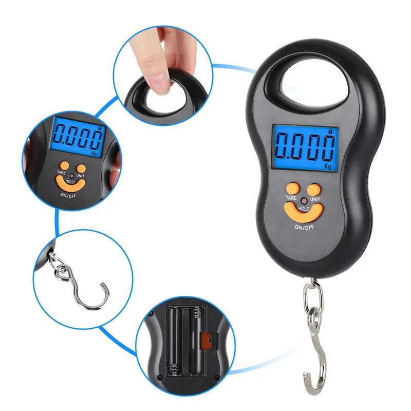 50kg Digital Fishing Scale