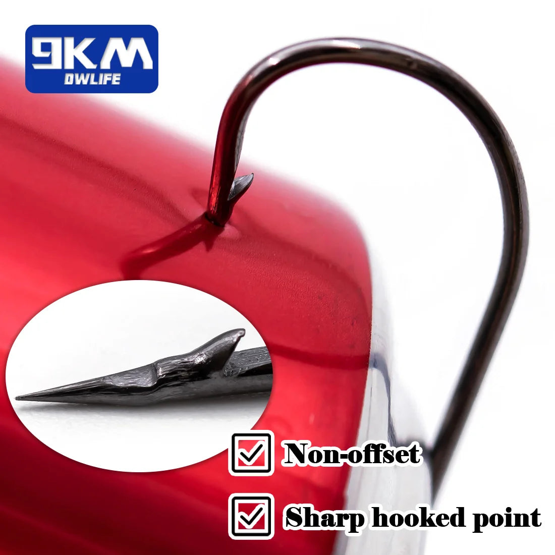 EWG Wide-Gap Worm Hooks