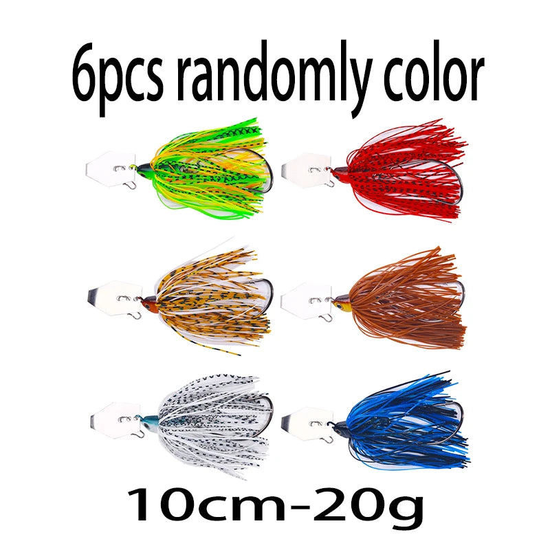 Weedless Skirted Bass Jig