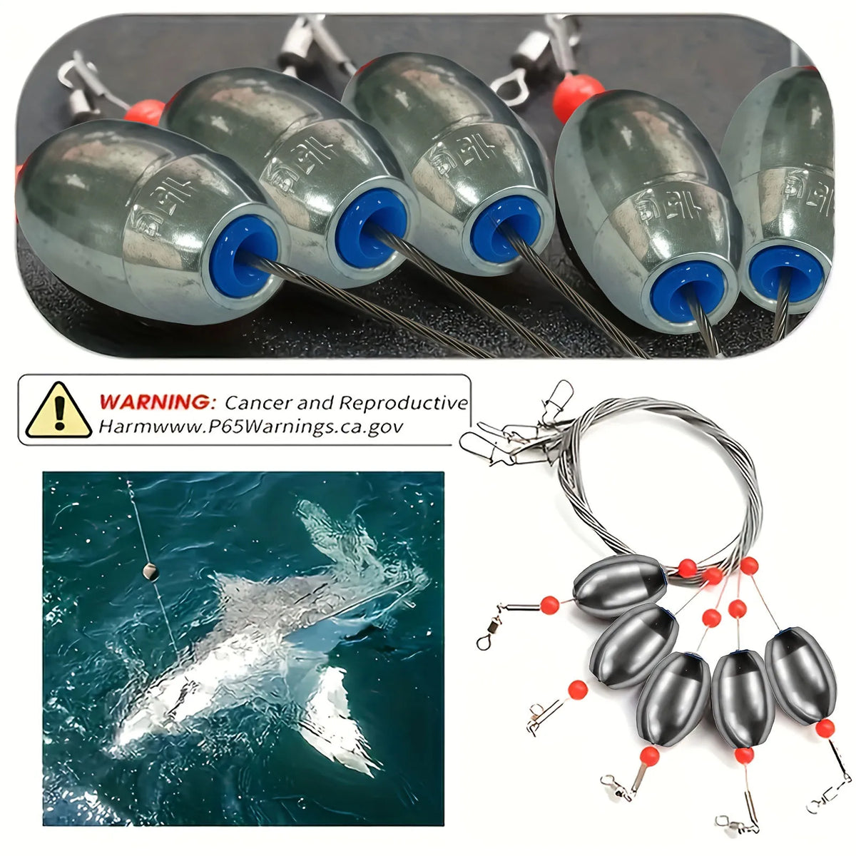 Ready-to-Fish Bottom Rig Kit – 4 Pack