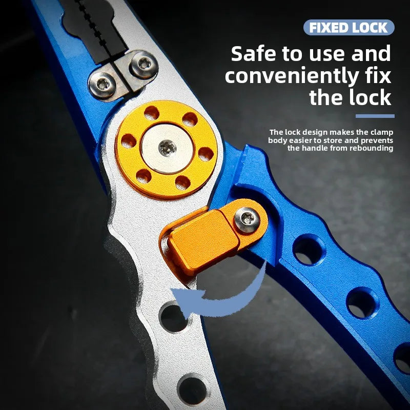 Corrosion-Resistant Aluminum Fishing Pliers