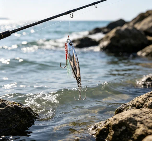 Saltwater Metal Jig Lures – 10 Pack