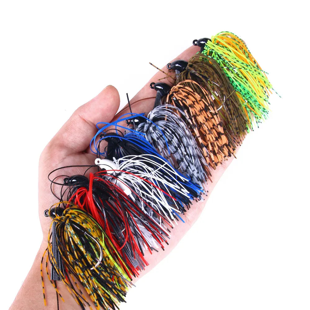 Weedless Skirted Bass Jig